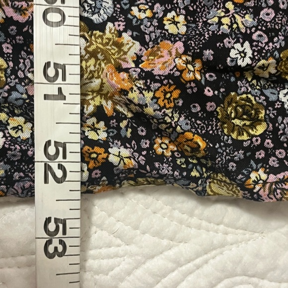 NWT Universal Threads ruffle hi neck balloon Long sleeve floral maxi, size M - Picture 12 of 13